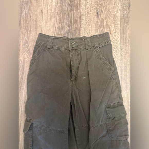 Abercrombie & Fitch Women’s Brown Cargo Straight Pants Size 27 4 - Picture 3 of 7